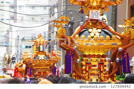 2025年湯島天神神社例祭場景 127899442