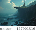 海上燈塔 127901316