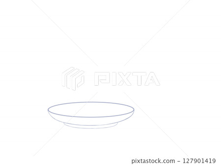 Saucer (white) 127901419