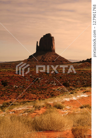 Winter Monument Valley Arizona USA Navajo Nation 127901768