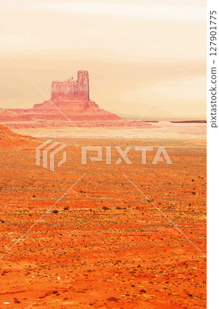 Winter Monument Valley Arizona USA Navajo Nation 127901775