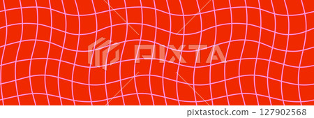 Retro wavy grid checker seamless pattern background in red and pink for psychedelic abstract designs. Great for fabric, wrapping, posters. Drag to swatches panel to use Retro wavy grid checker seamless pattern background in red and pink for psychedelic abstract designs. Great for fabric, wrapping, posters. Drag to swatches panel to use 127902568