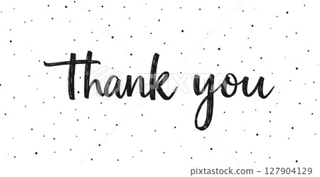 Thank you text background vector calligraphy script font. Thank you typography letter design banner Thank you text background vector calligraphy script font. Thank you typography letter design banner 127904129