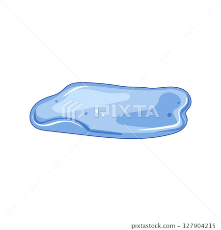shallow puddle cartoon vector illustration shallow puddle cartoon vector illustration 127904215