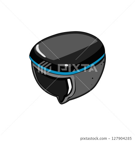 portable oxygen fingertip monitor cartoon vector illustration 127904285