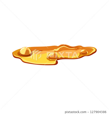 caldera lava puddle cartoon vector illustration 127904386