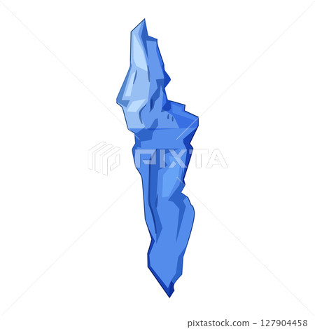 arctic iceberg cartoon vector illustration arctic iceberg cartoon vector illustration 127904458