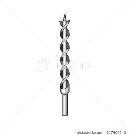 masonry drill bit cartoon vector illustration masonry drill bit cartoon vector illustration 127904540