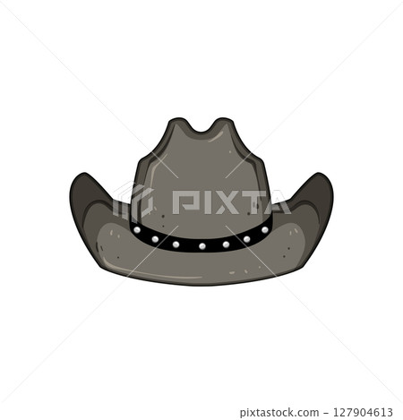 band cowgirl hat cartoon vector illustration 127904613