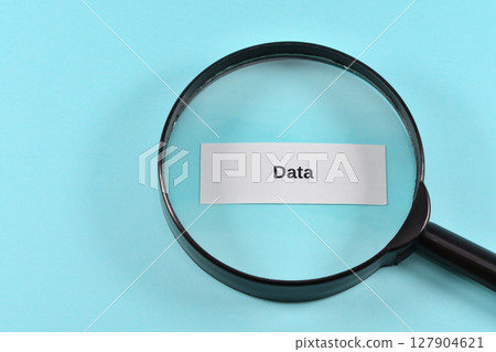 Image of analyzing and investigating data Image of analyzing and investigating data 127904621