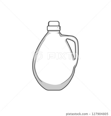 durable canister plastic cartoon vector illustration 127904805