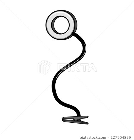 compact book light cartoon vector illustration 127904859