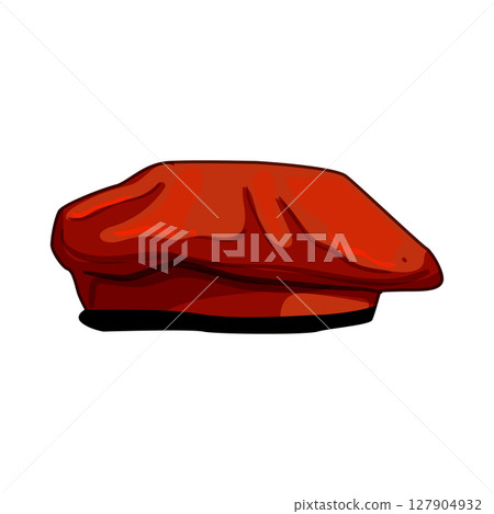 wool beret hat military cartoon vector illustration wool beret hat military cartoon vector illustration 127904932