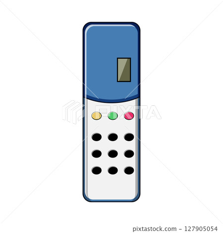 audience voting clicker cartoon vector illustration 127905054