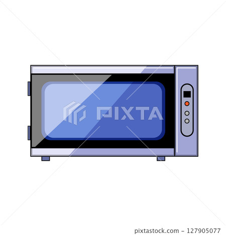 sterilization uv light sanitizer medical cartoon vector illustration 127905077