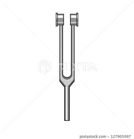 bordeaux tuning fork cartoon vector illustration bordeaux tuning fork cartoon vector illustration 127905097