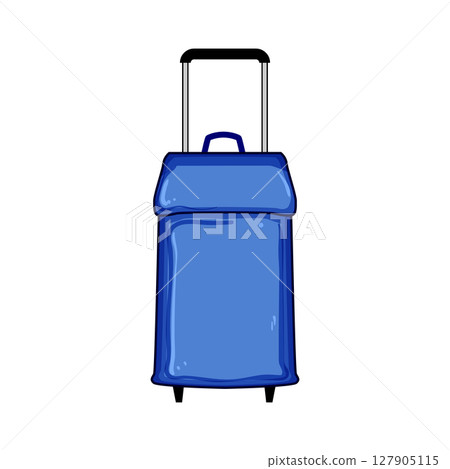 expandable trolley bag cartoon vector illustration expandable trolley bag cartoon vector illustration 127905115
