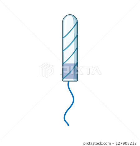 hygiene tampon cartoon vector illustration hygiene tampon cartoon vector illustration 127905212