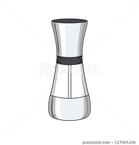 steel spice grinder cartoon vector illustration steel spice grinder cartoon vector illustration 127905286