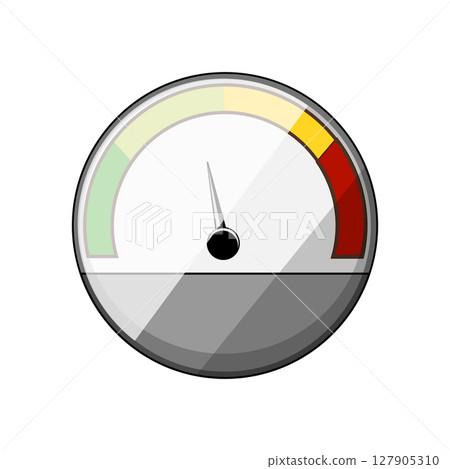 odometer speedometer cartoon vector illustration odometer speedometer cartoon vector illustration 127905310