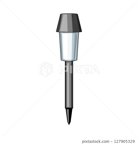 energy solar powered garden lamp cartoon vector illustration energy solar powered garden lamp cartoon vector illustration 127905329