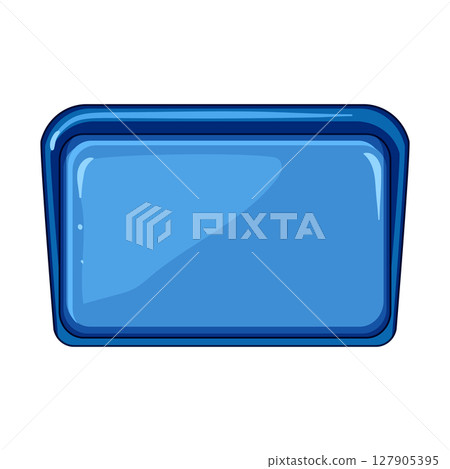 washable silicone snack bag cartoon vector illustration 127905395