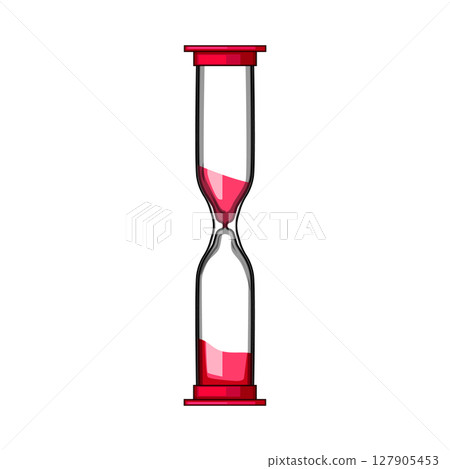 tool sand timer kids cartoon vector illustration tool sand timer kids cartoon vector illustration 127905453