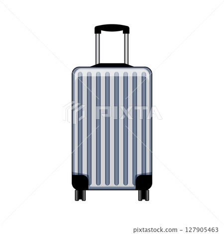 bordeaux rolling luggage cartoon vector illustration bordeaux rolling luggage cartoon vector illustration 127905463