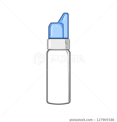 moisturizer nasal spray bottle cartoon vector illustration moisturizer nasal spray bottle cartoon vector illustration 127905586