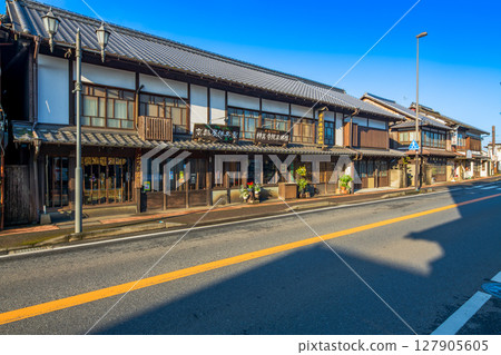 Streetscape of Yoshii Town, Chikugo, Fukuoka Prefecture Streetscape of Yoshii Town, Chikugo, Fukuoka Prefecture 127905605
