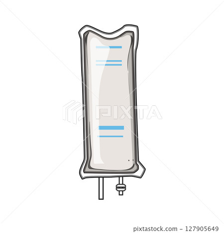 drip iv fluid bag cartoon vector illustration drip iv fluid bag cartoon vector illustration 127905649