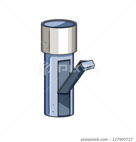 stemless hand crank flashlight cartoon vector illustration stemless hand crank flashlight cartoon vector illustration 127905727