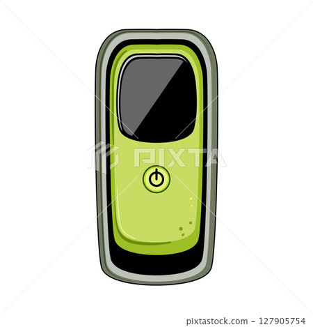 technology gps beacon cartoon vector illustration technology gps beacon cartoon vector illustration 127905754