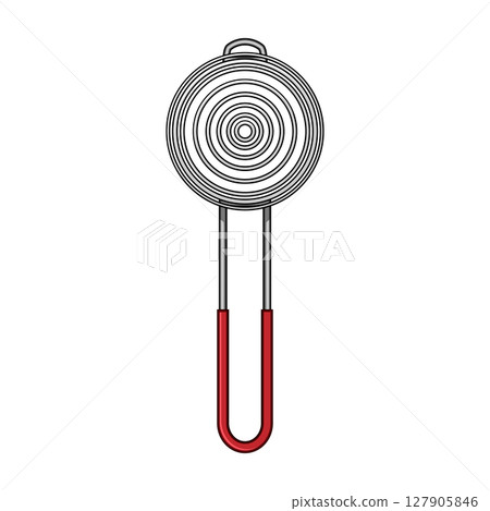 whites egg separator tool cartoon vector illustration 127905846