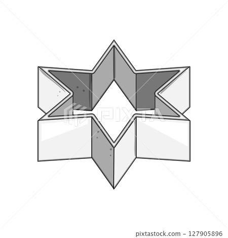 baking cookie cutter cartoon vector illustration 127905896