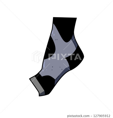 recovery compression socks cartoon vector illustration recovery compression socks cartoon vector illustration 127905912