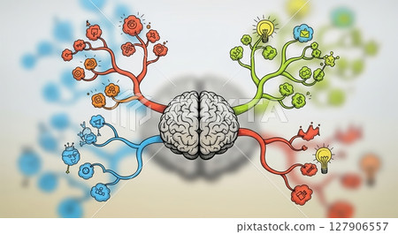 Creative Brain Hemispheres A Visual Metaphor for Diverse Thinking Creative Brain Hemispheres A Visual Metaphor for Diverse Thinking 127906557
