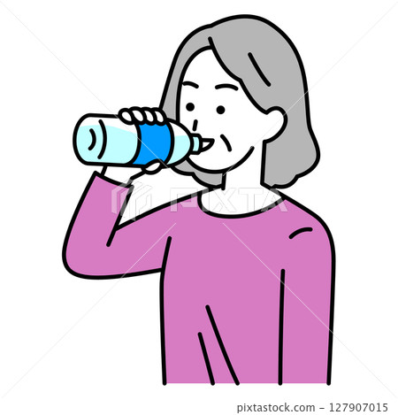 老年婦女補水 127907015