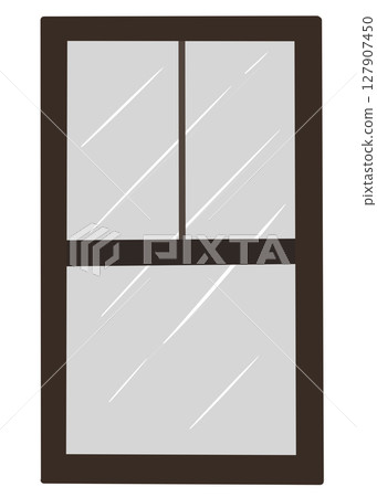 window with a pattern window with a pattern 127907450