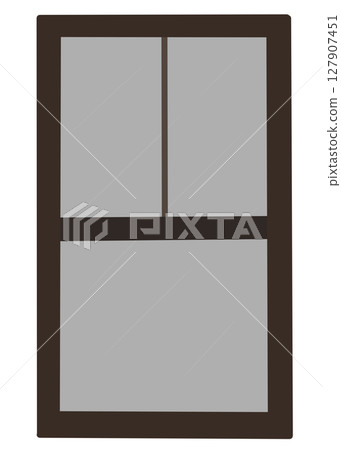 window isolated on white background window isolated on white background 127907451