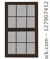 window with a pattern 127907452