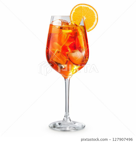 A bright orange cocktail A bright orange cocktail 127907496