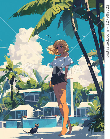 Summer, vacation, tropical Summer, vacation, tropical 127908522