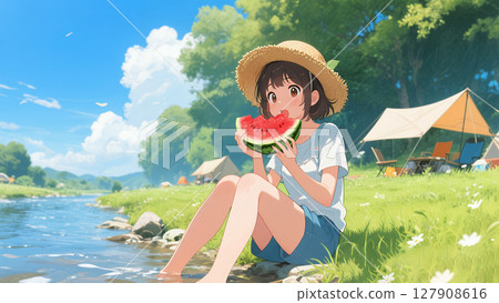 Summer camp Summer camp 127908616