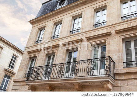 Stone classic French building 127909644