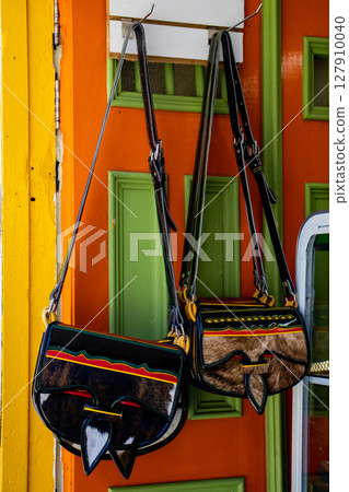 Colombian traditional leather satchel from the Antioquia Region called Carriel Colombian traditional leather satchel from the Antioquia Region called Carriel 127910040
