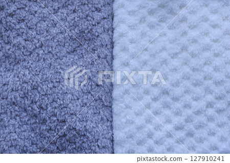 Background of colorful towels. Several soft terry towels. Background of colorful towels. Several soft terry towels. 127910241