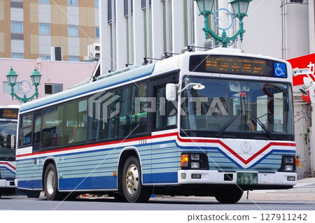 Route bus: Hachinohe City bus running within Hachinohe city 127911242