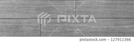 Wooden-Style Floor Tile Texture on Gray Background for Construction 127911366
