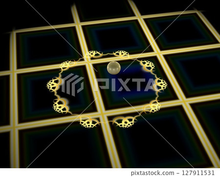 Imaginatory fractal abstract background Image 127911531